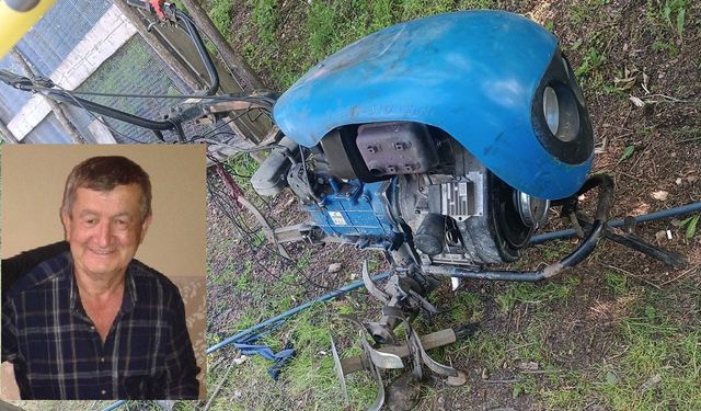 Çapa Makinesine Kapılan Vatandaş Hayatını Kaybetti