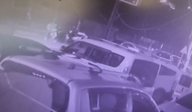 Kask Hırsızları Kamerada