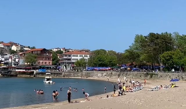 Kurban Bayramı’nda Amasra’da Deniz Keyfi