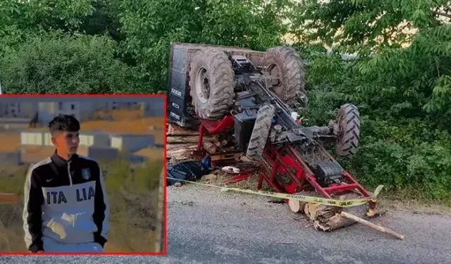 Çocuk sürücünün kullandığı traktör devrildi; 1 ölü 2 yaralı