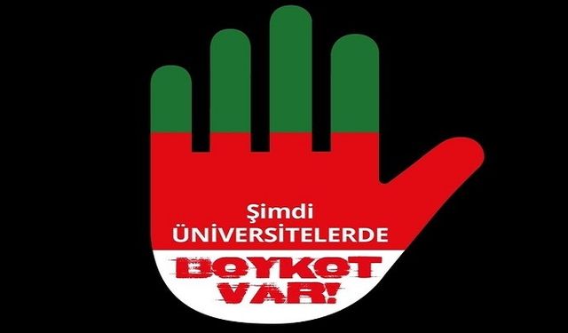 Bartın Üniversitesi'nde İsrail'e destek veren ürünlere yasak