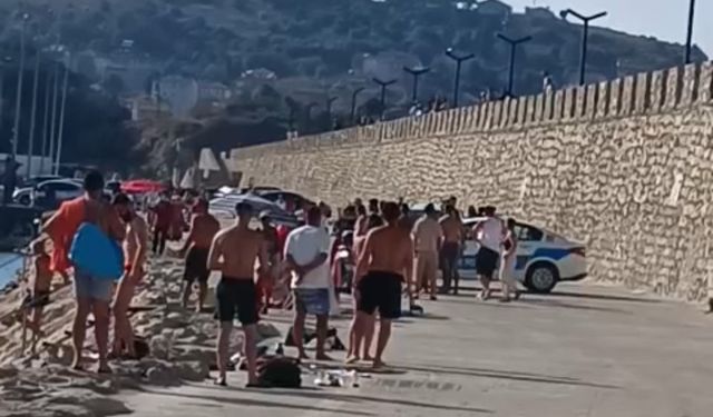 Amasra'da çivili sopalı saldırıyı polis önledi