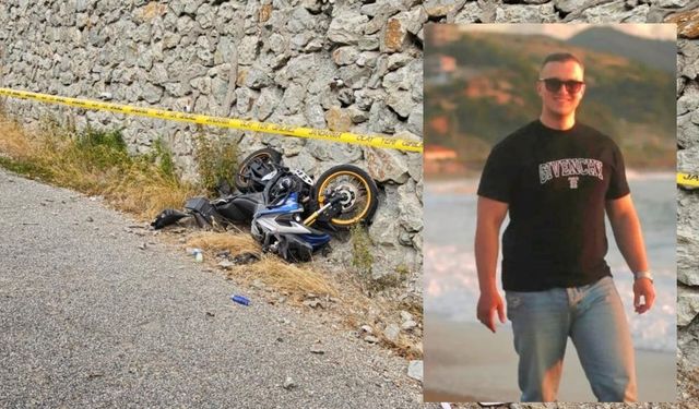 Polis memuru, motosiklet kazasında yaşamını yitirdi
