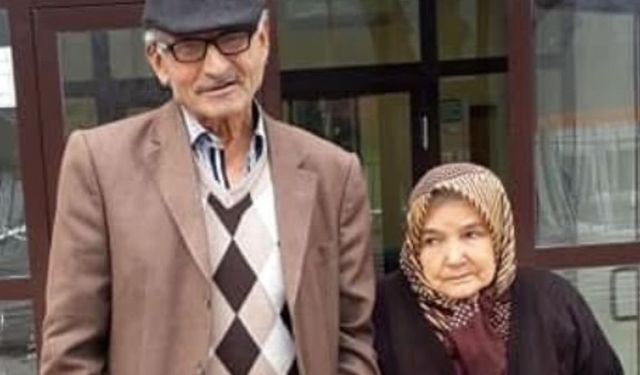 Yaşlı çift yangında yaşamını yitirdi