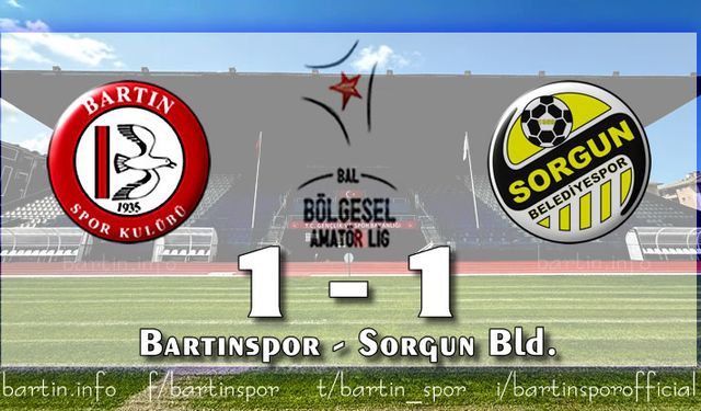 Bartınspor Sezona 1 Puanla Başladı