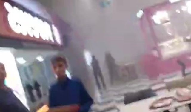 AVM’de Yangın Paniği