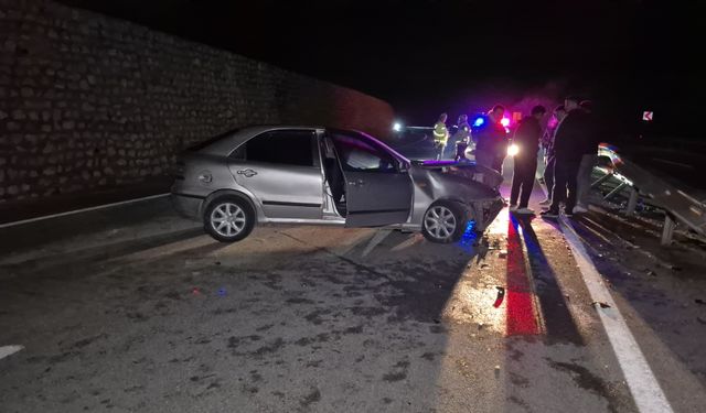 Yaban Hayvanı Yola Fırladı: 4 Kişi Yaralandı