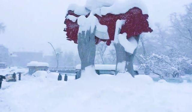 Bartın'da kuvvetli kar yağışı uyarısı