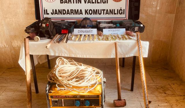 Bartın’da Kaçak Kazı Operasyonu: 5 Şüpheli Suçüstü Yakalandı