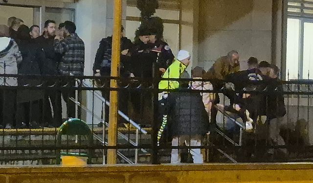 Mahkeme çıkışı taraflar birbirine girdi