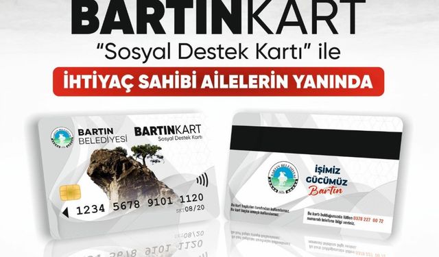 Bartın'da sosyal belediyecilikte yeni adım: Bartın Kart