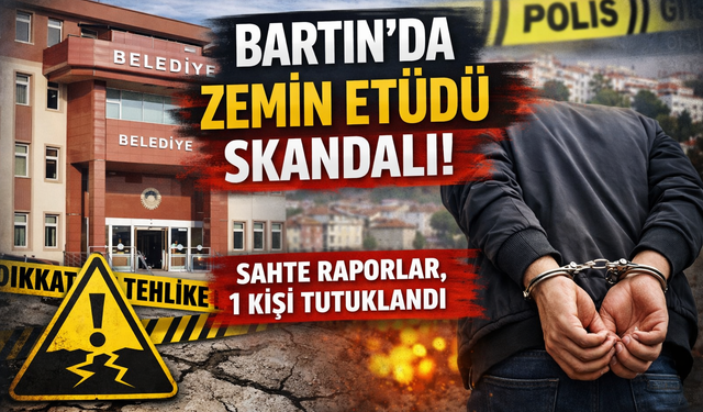 Zemin Etüdü Vurgunu: Bartın’da 45 Dosya Savcılıkta