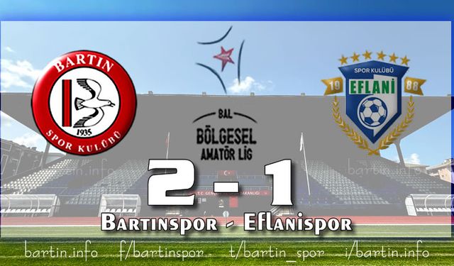 Bartınspor'dan 90+3'te Gelen 3 Puan: 2-1