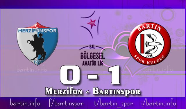 Bartınspor'dan 74.Dakikada Gelen Zafer: 0-1