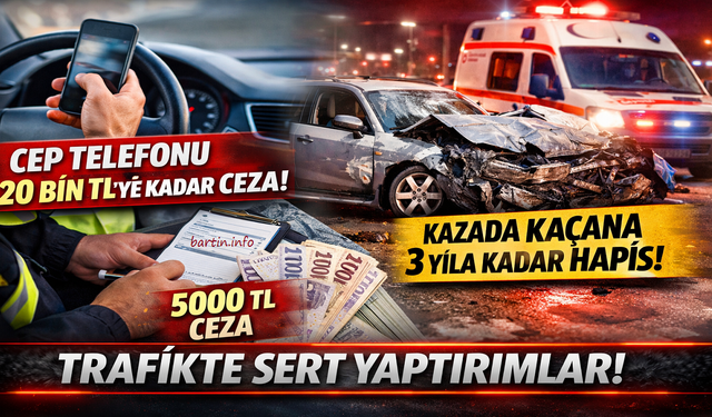 Cezalar Katlandı; Kazadan Kaçana 3 Yıla Kadar Hapis