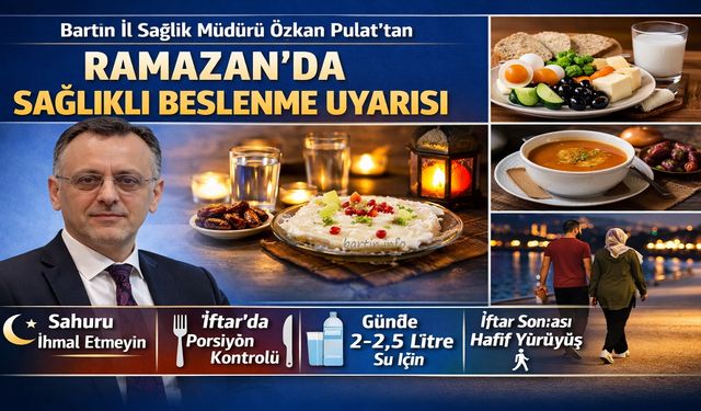 Pulat’tan Ramazan’da Sağlıklı Beslenme Uyarısı