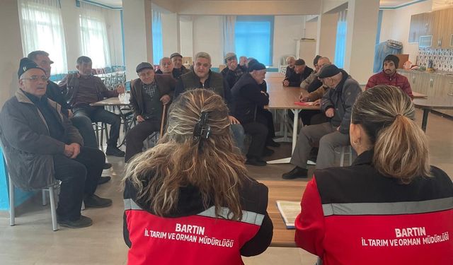 Akpınar köyünde üreticinin talepleri dinlendi