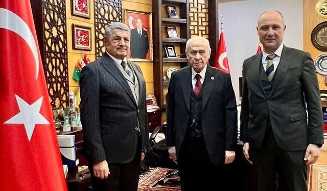 MHP Heyetinden Devlet Bahçeli’ye Ziyaret
