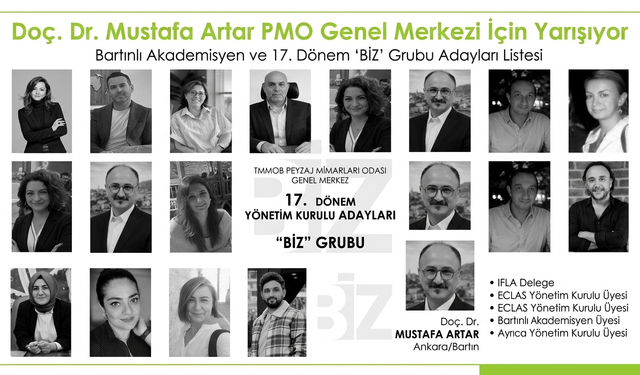 Bartınlı Akademisyen Mustafa Artar PMO Yönetimine Aday