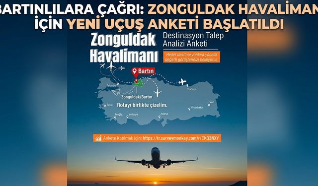 Bartınlılar'a Çağrı: Yeni Destinasyonlar İçin Anket