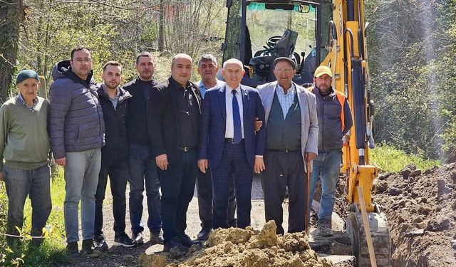 Doğalgaz Sevinci Davullu Karşılama ile Kutlandı