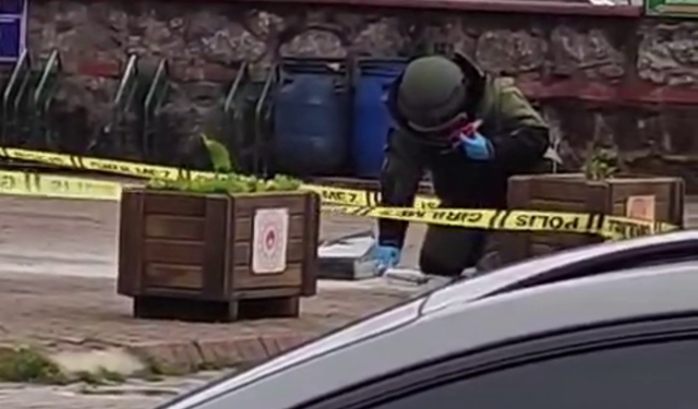 'Elimde bomba var' diye bağırdı, ekipler seferber oldu