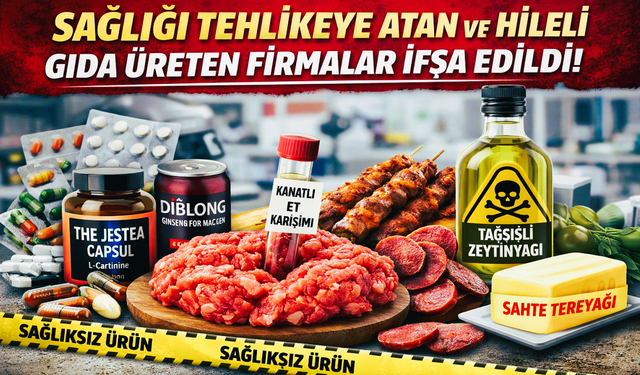 Hileli Gıda Üreten Firmalar İfşa Edildi, Ünlü Firma Listede