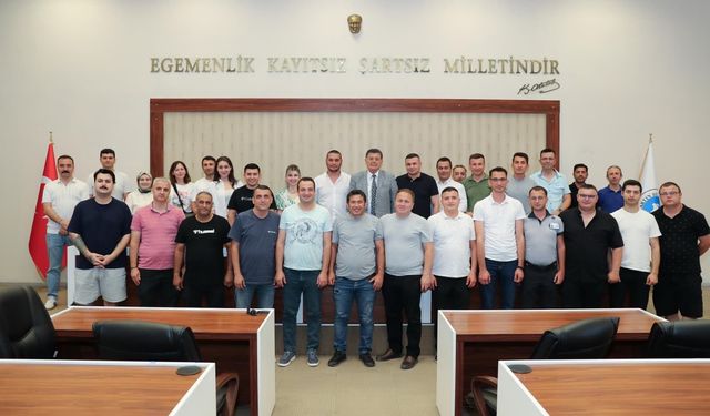 Başkan Yalçınkaya, Özel Güvenlik Personeliyle Buluştu