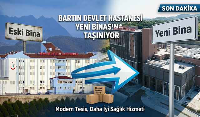 Bartın Devlet Hastanesi Yeni Binasına Taşınıyor