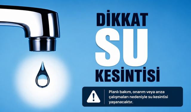 Bartın’da 7 Mahallede Gece Saatlerinde Su Kesintisi