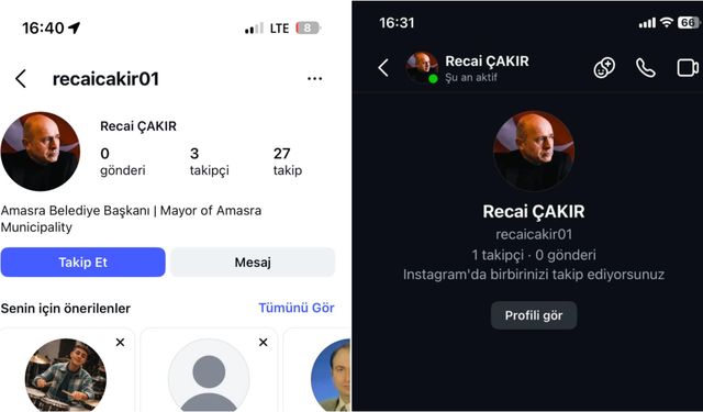 Başkan Çakır'dan Sahte Hesap Uyarısı