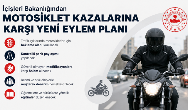 Motosiklet Kazalarına Karşı Yeni Eylem Planı