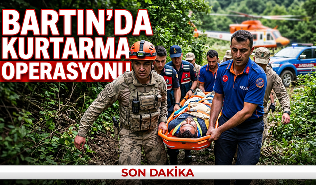 Arı Kaya Kanyonu'nda Mahsur Kalan Kampçı Kurtarıldı