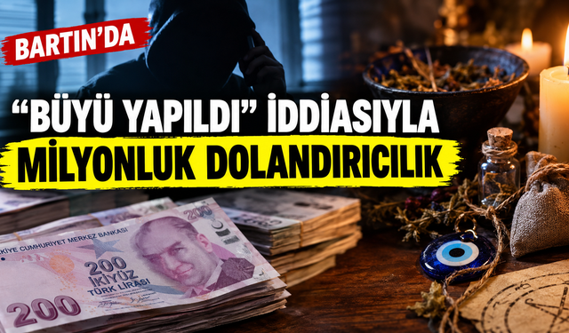 Bartın’da “Büyü Yapıldı” İddiasıyla Milyonluk Dolandırıcılık