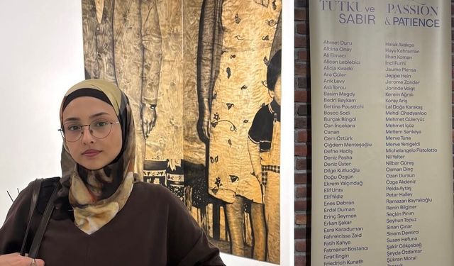 Bartınlı Fatmanur’un eseri İstanbul’da önemli koleksiyonda