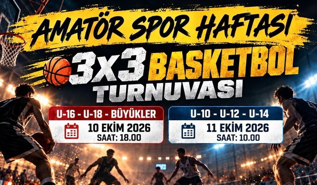 Bartın’da 3x3 Basketbol Heyecanı Başlıyor