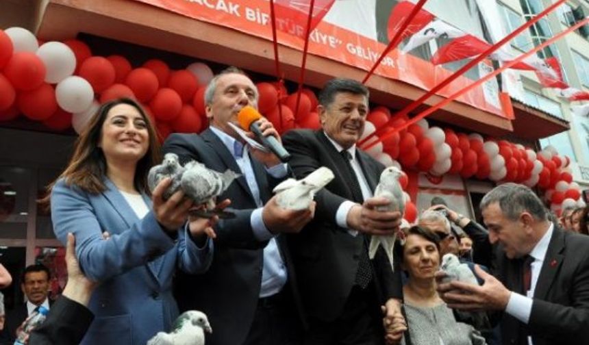 MUHARREM INCE, BARTIN'DA PARTISININ SECIM BUROSU ACILISINA KATILDI. FOTO-AYHAN ACAR-BARTIN-DHA