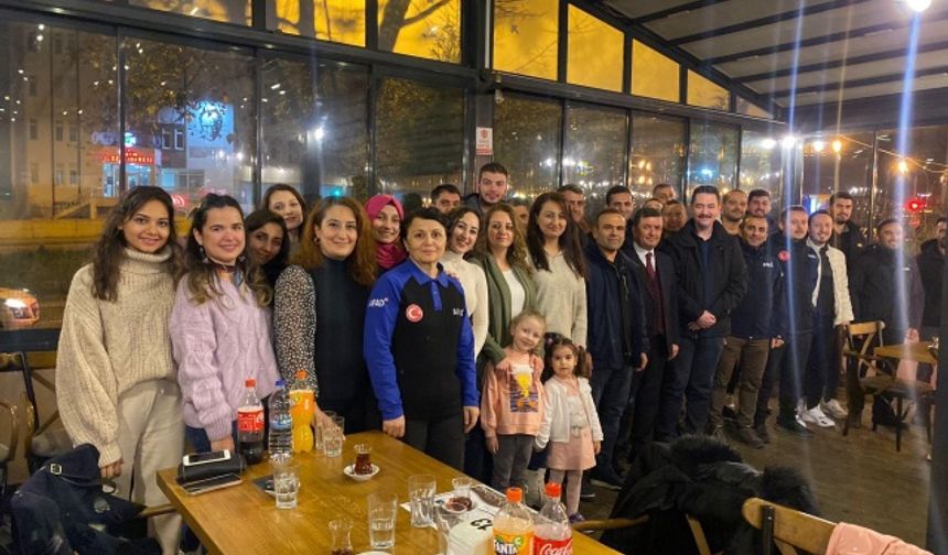 Batman&#039;a tayini çıkan AFAD Bartın İl Müdürü  Ahmet YILDIZ Bartın&#039;a veda etti.