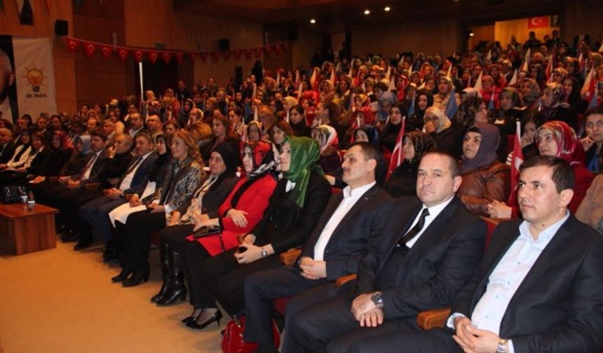 Ak Parti Bartın Kadın Kolları 5.Olağan Kongresi yoğun katılımla gerçekleştirildi.