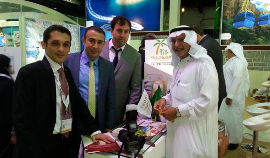04-07 Mayıs tarihleri arasında Dubai'de organize edilen Arabian Travel Market Uluslararası Turizm fuarında Bartın tanıtılıyor.