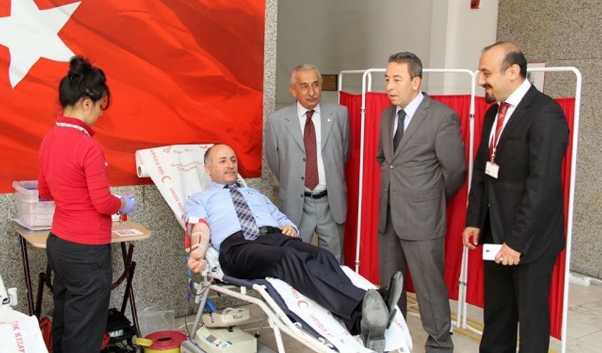 Bartın Valiliği&#039;nde Kan Bağışı Kampanyası