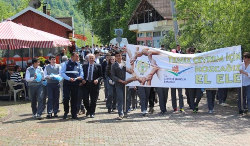 Kozcağız'da Temiz Çevrem Etkinliği