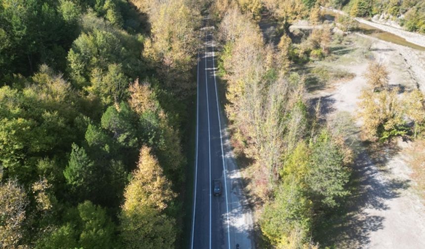 Amasra ile Safranbolu arasında yeşil köprü