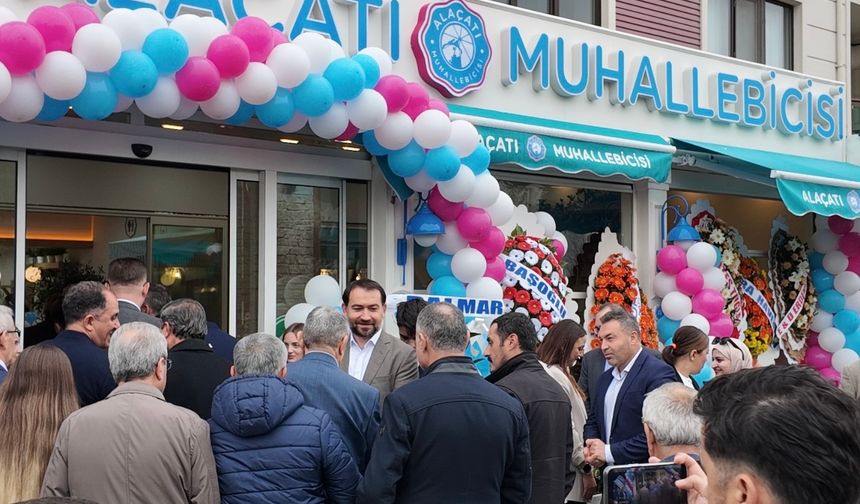 Bartın Alaçatı Muhallebicisi Açıldı