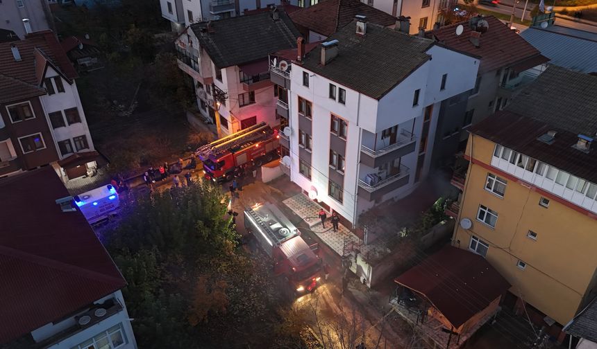 Bartın’da Yufka Ateşi Yangına Neden Oldu