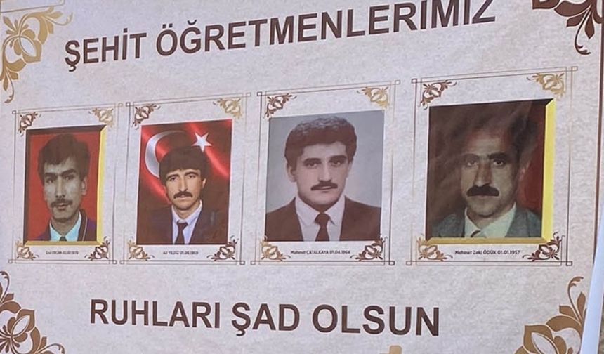 Bartınlı şehit öğretmen Erol Ercan Mardin'de Anıldı