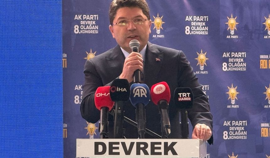 Adalet Bakanı Tunç Devrek'te