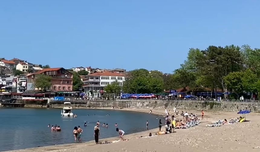 Kurban Bayramı’nda Amasra’da Deniz Keyfi