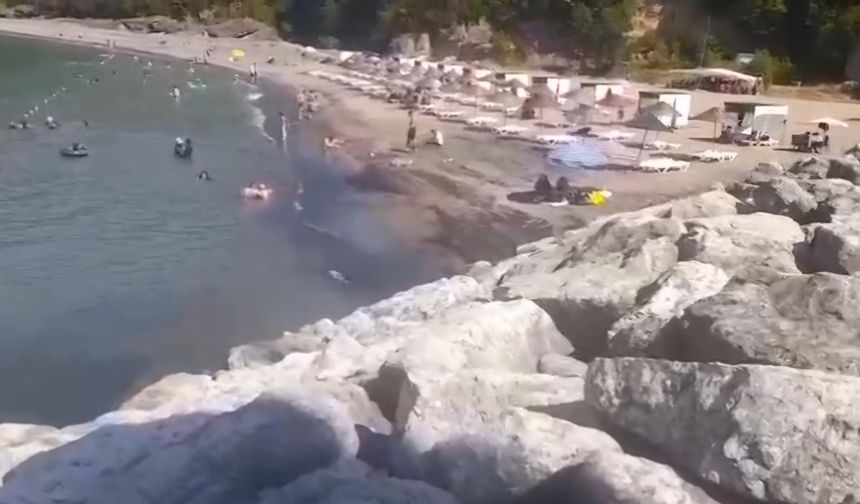 Ceza kesildi, işe yaramadı; Kömür artıkları plaja ulaştı