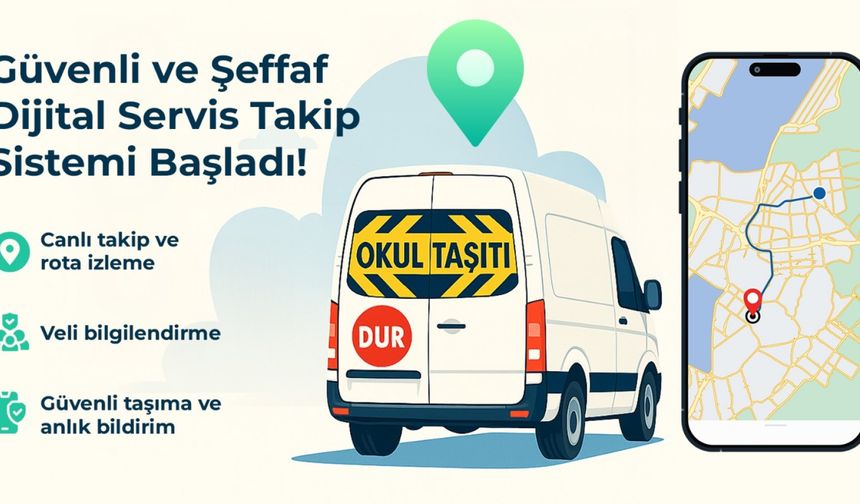 Taşımalı Eğitimde Dijital Takip Dönemi Başladı